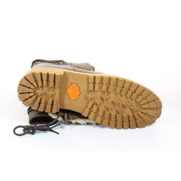 Harley-Davidson Womens Dorland Brown Motorcycle Boots Size 9.5 Medium (B, M) - Picture 4 of 4